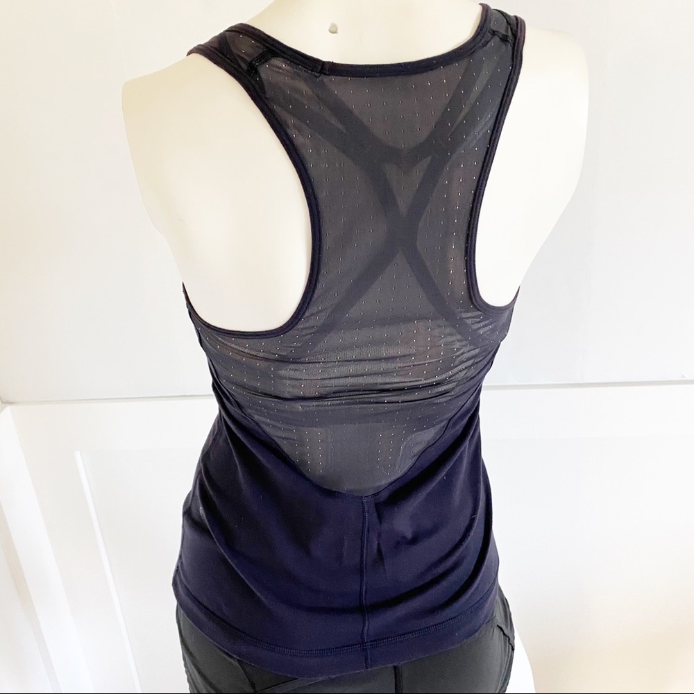 Lululemon Racerback Tank Navy 4
